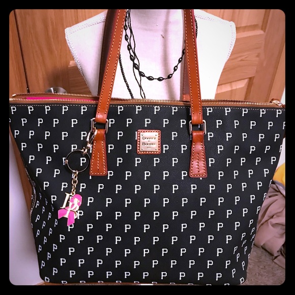 Dooney & Bourke Handbags - Dooney and Bourke Large Pittsburgh Pirates Tote